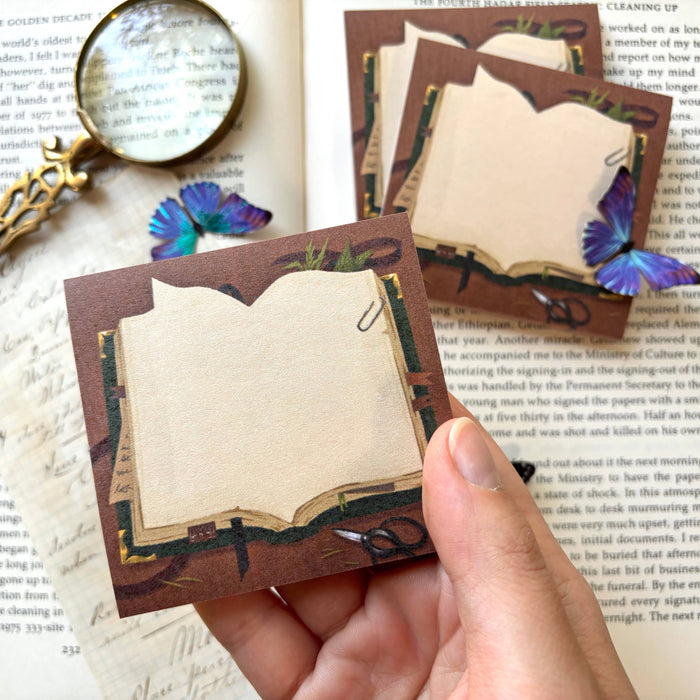 Botanist's Book Sticky Notes