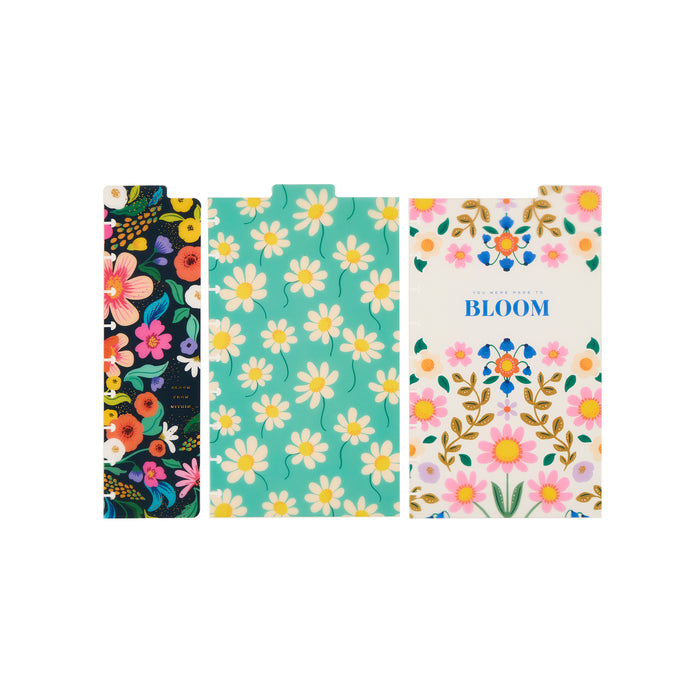 The Happy Planner CLASSIC Dashboards - Golden Garden - 3 Pack
