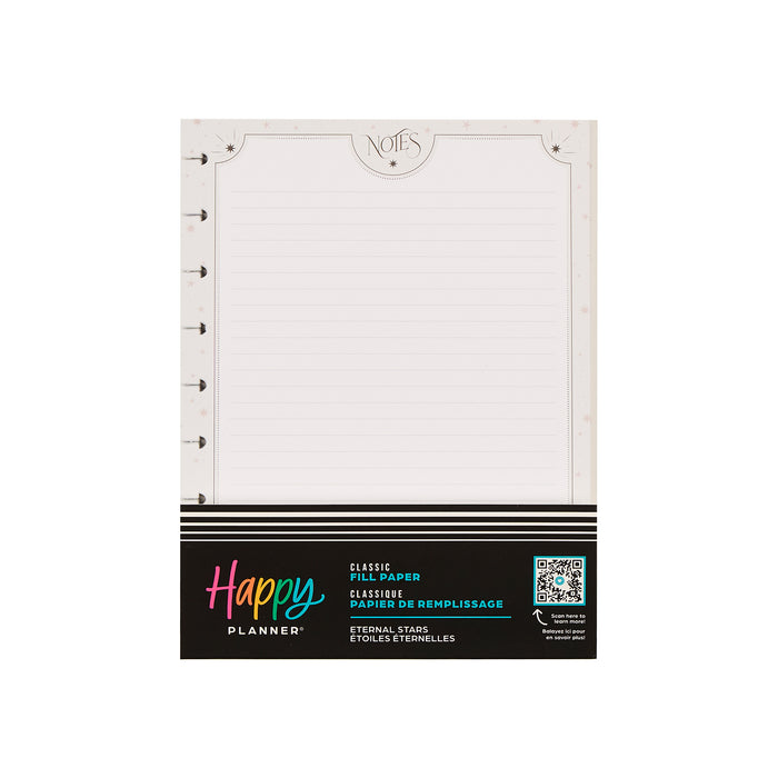 The Happy Planner 'Eternal Stars' CLASSIC Filler Paper