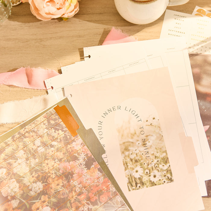 The Happy Planner CLASSIC Undated Calendar Extension - Modern Nature