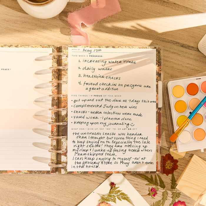 The Happy Planner 'Modern Nature' CLASSIC Wellness Guided Journal