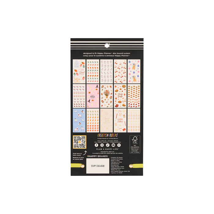 The Happy Planner Value Pack Stickers - A Festive Year Icons - 30 Sheets