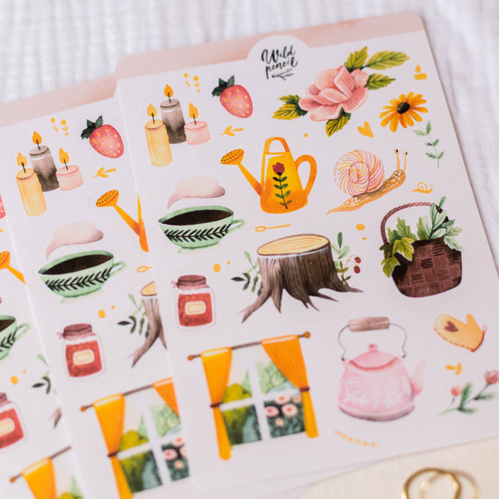 Sticker Sheet — At Grandma's