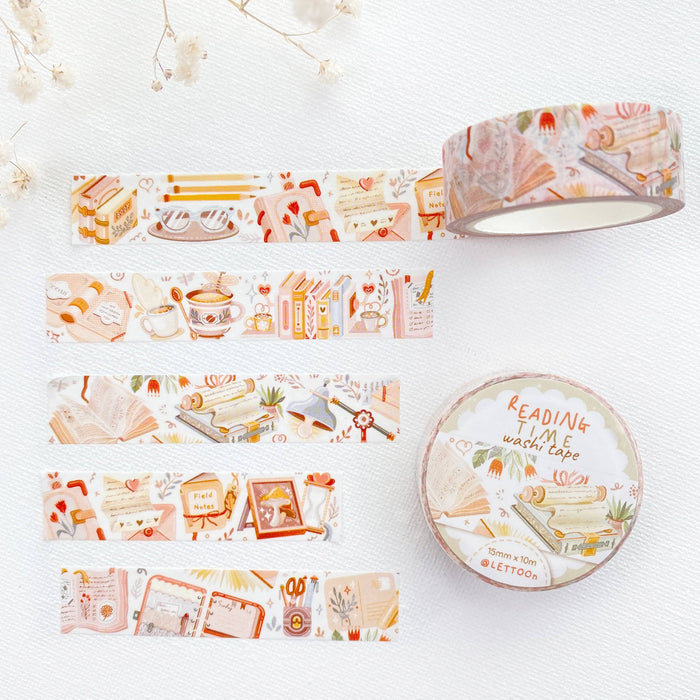 Washi Tape - Reading Time