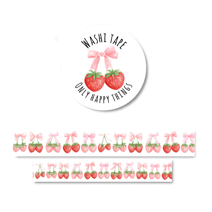 Berry Bows Washi Tape
