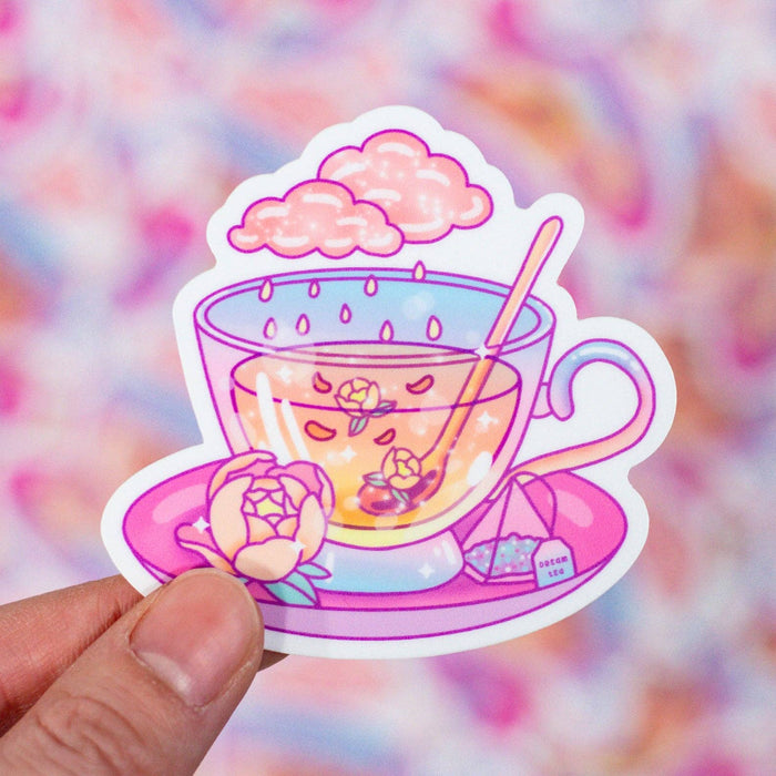 Teacup Vinyl Sticker