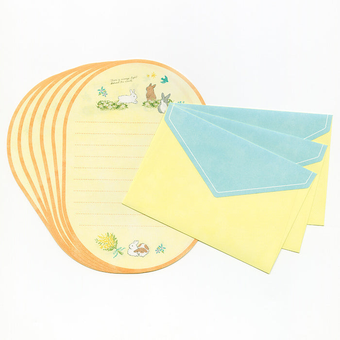 'My Mood' Series Letter Writing Set - Yellow