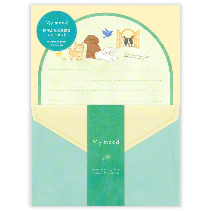 'My Mood' Series Letter Writing Set - Green