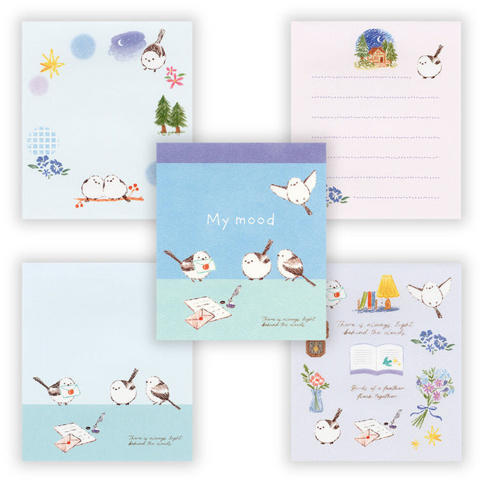 'My Mood' Series Memo Pad - Blue