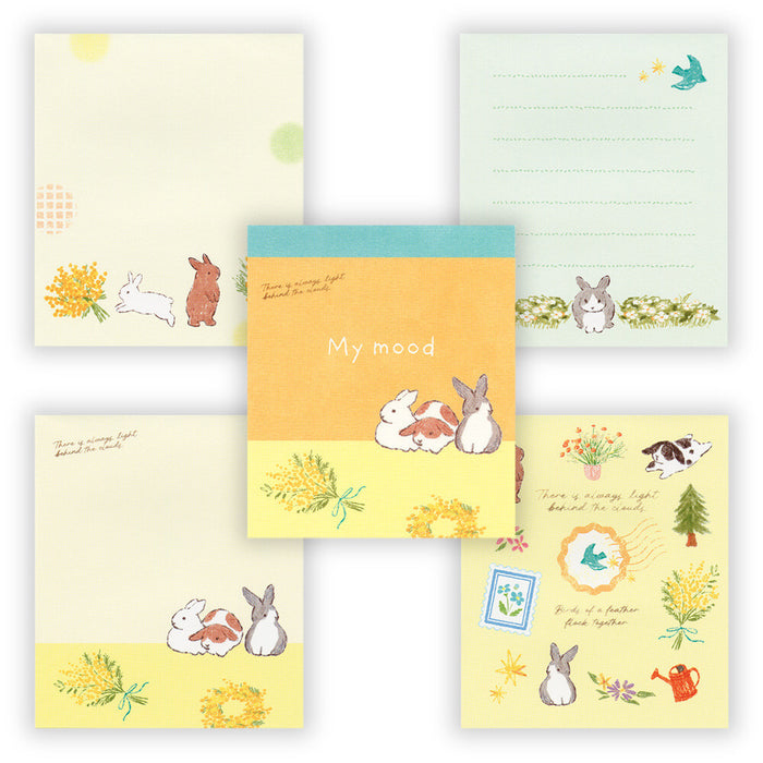 'My Mood' Series Memo Pad - Yellow