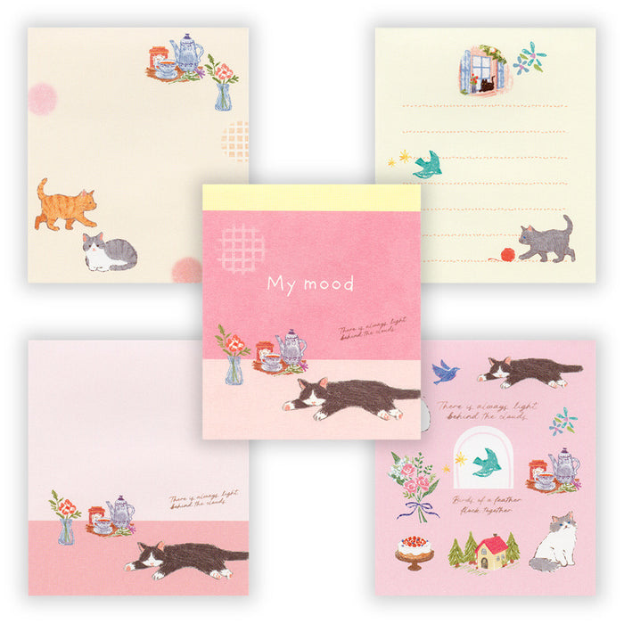 'My Mood' Series Memo Pad - Pink