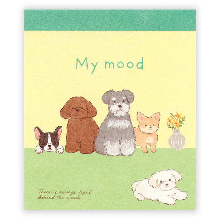 'My Mood' Series Memo Pad - Green