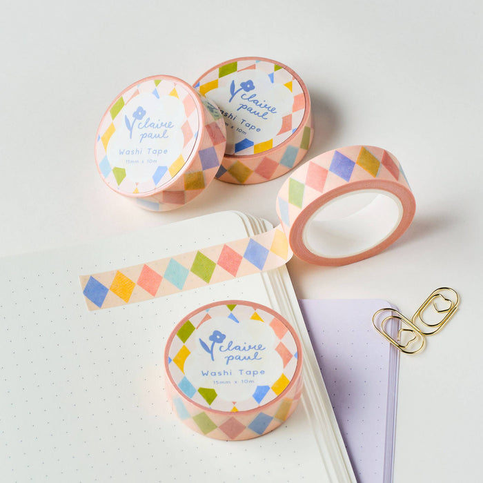 Harlequin Diamond Washi Tape