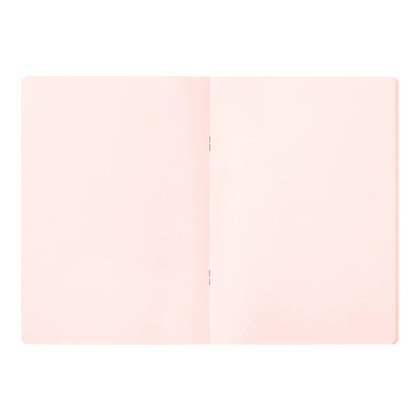 Midori A5 Colour Notebook - Dot Grid - Pink