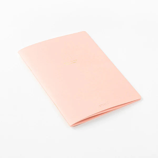 Midori A5 Colour Notebook - Dot Grid - Pink