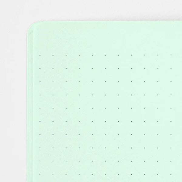 Midori A5 Colour Notebook - Dot Grid - Green