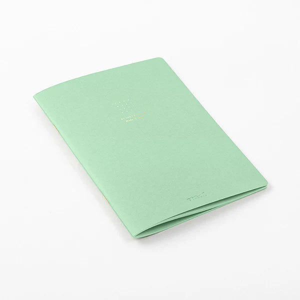 Midori A5 Colour Notebook - Dot Grid - Green