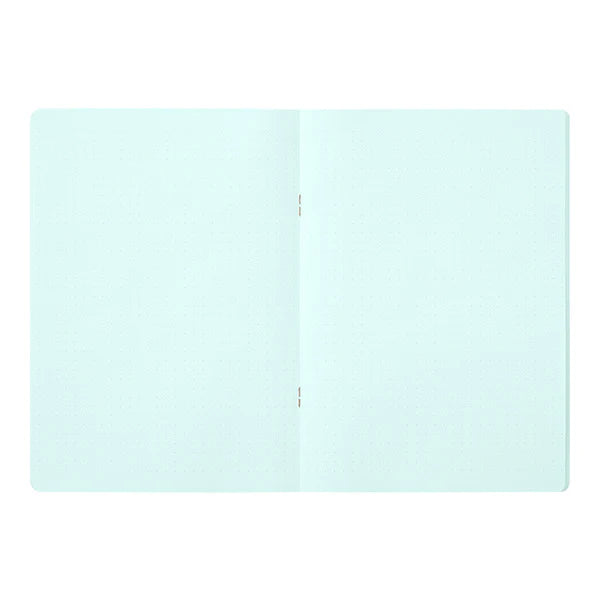 Midori A5 Colour Notebook - Dot Grid - Blue