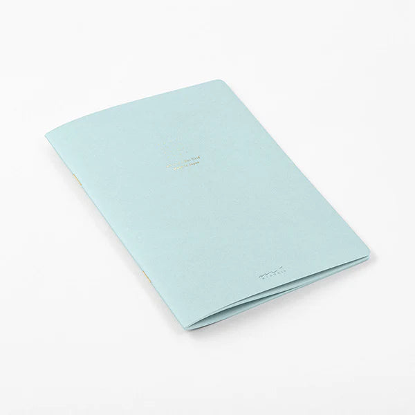 Midori A5 Colour Notebook - Dot Grid - Blue