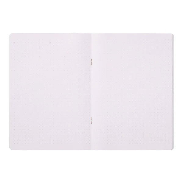 Midori A5 Colour Notebook - Dot Grid - Purple