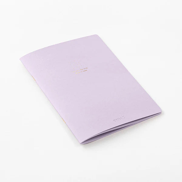 Midori A5 Colour Notebook - Dot Grid - Purple