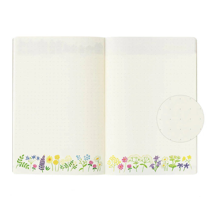 Midori Yuru Log B6 Notebook - Nordic