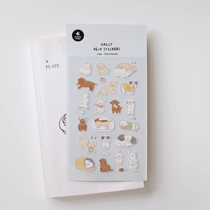 Daily Deco Stickers - Furry Friends
