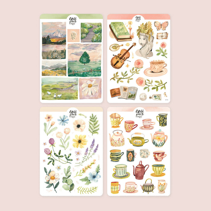 Sticker Sheet Bundle — Pastel Dream