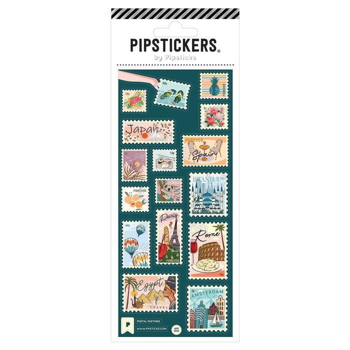 Postal Pastimes Stickers