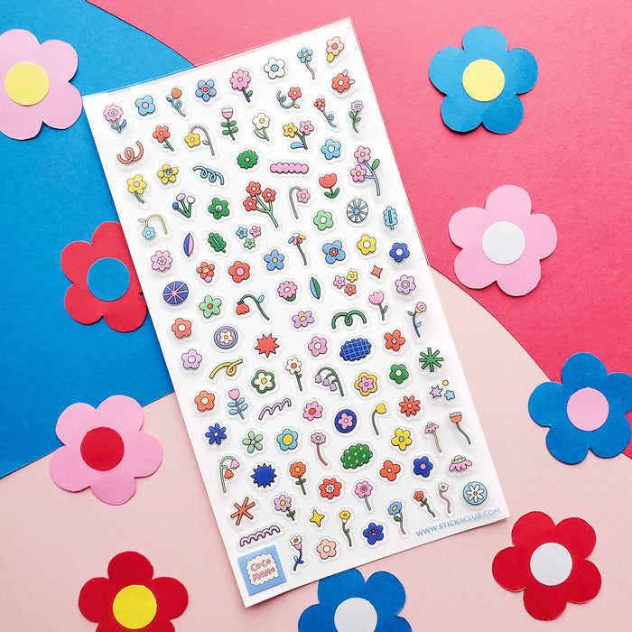 Fun Florals Sticker Sheet