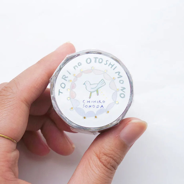 Chihiro Sonoda Foil-Stamped Washi Tape - Tori no Otoshimono