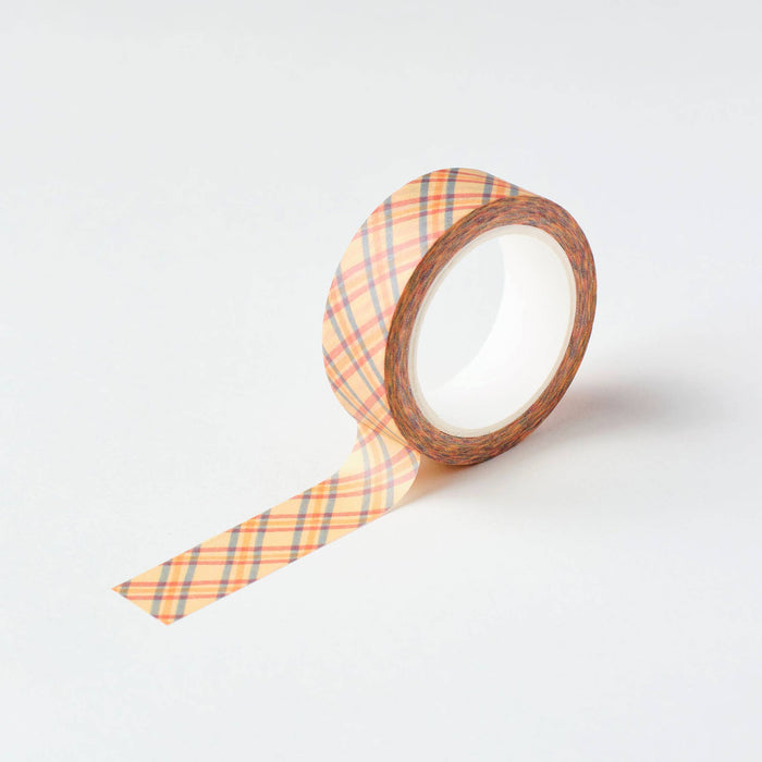Yellow Check Washi Tape