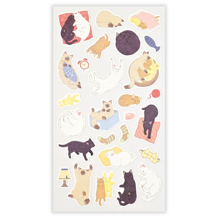 'Nyantomo' Series Stickers - Sleeping Cats