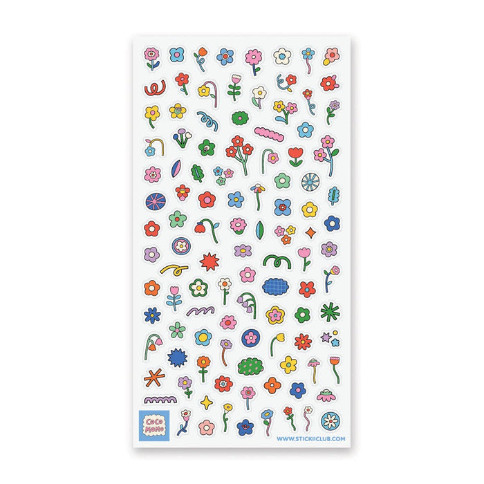 Fun Florals Sticker Sheet