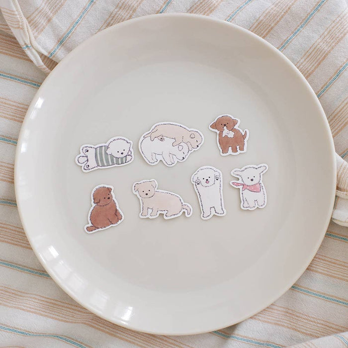 Flake Stickers - Baby Puppy