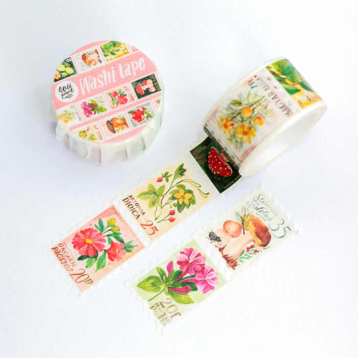 Washi Tape — Botanical Stamps