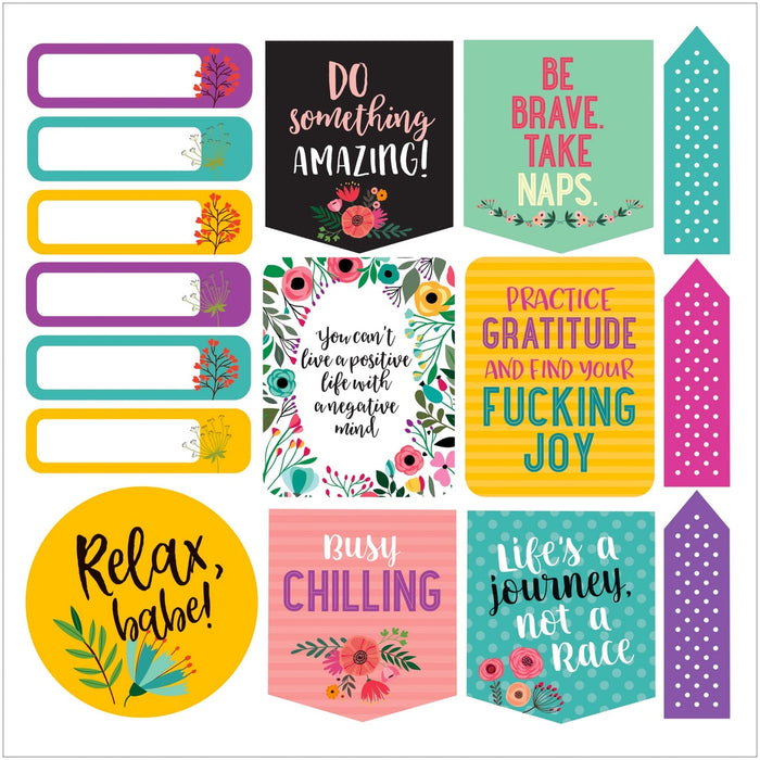 Inner F*cking Peace Sticker Book - Over 750 Stickers!