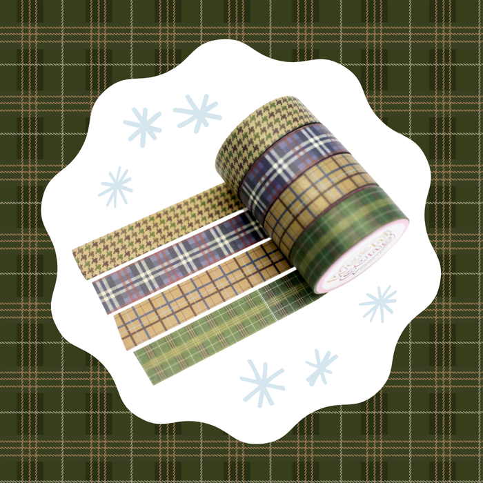 Exclusive Washi Tape - Winter Patterns