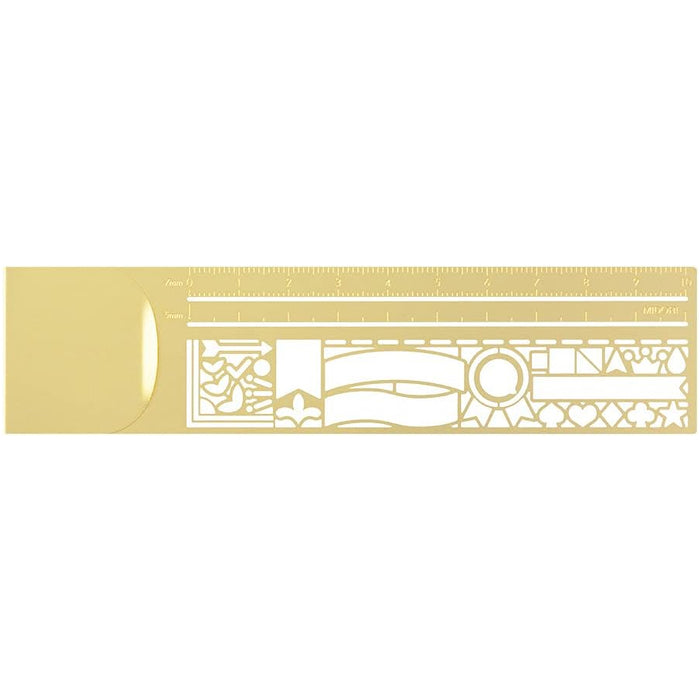 Clip Ruler - Decorative Line Pattern