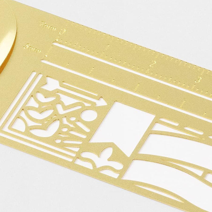 Clip Ruler - Decorative Line Pattern