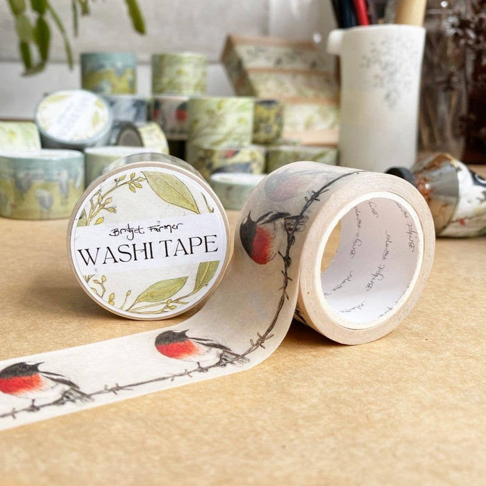 Scarlet Robin Washi Tape - 30mm