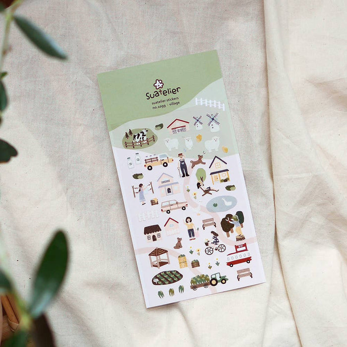 Daily Deco Stickers - Village