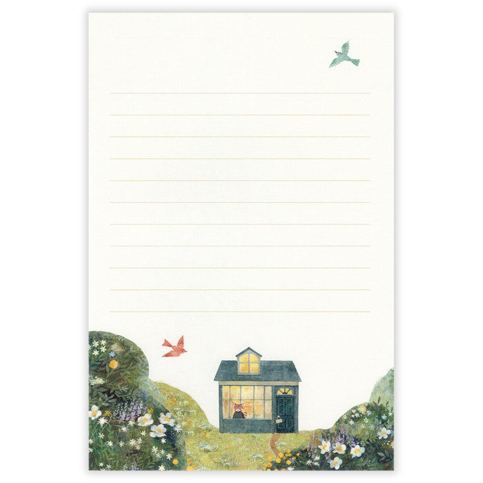 Letter Writing Pad - Bookstore in the Forest