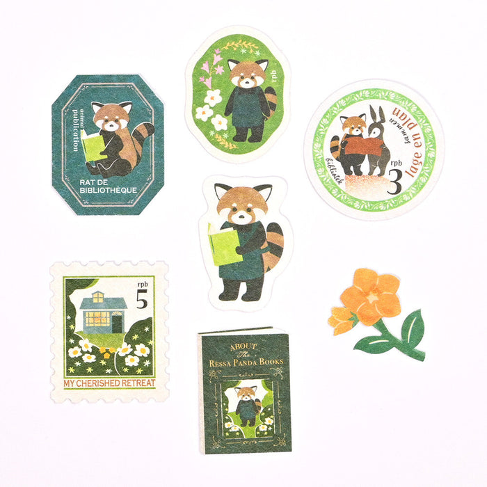 Flake Stickers - Bookstore in the Forest