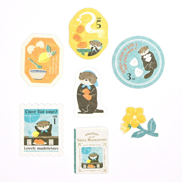Flake Stickers - Otter & Madeleines