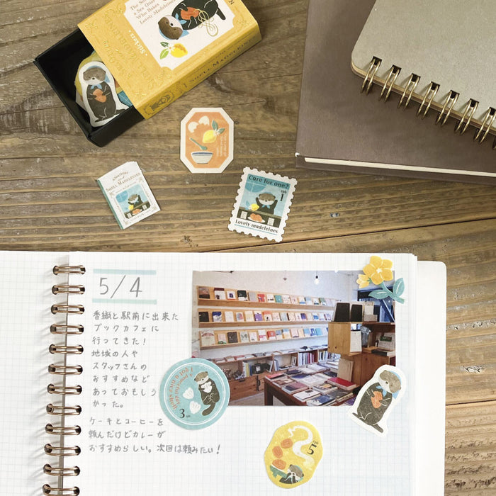 Flake Stickers - Otter & Madeleines