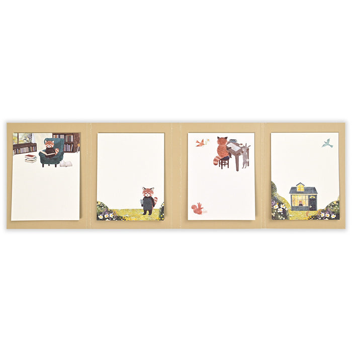Sticky Note Set - Bookstore in the Forest