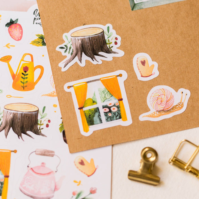 Sticker Sheet — At Grandma's