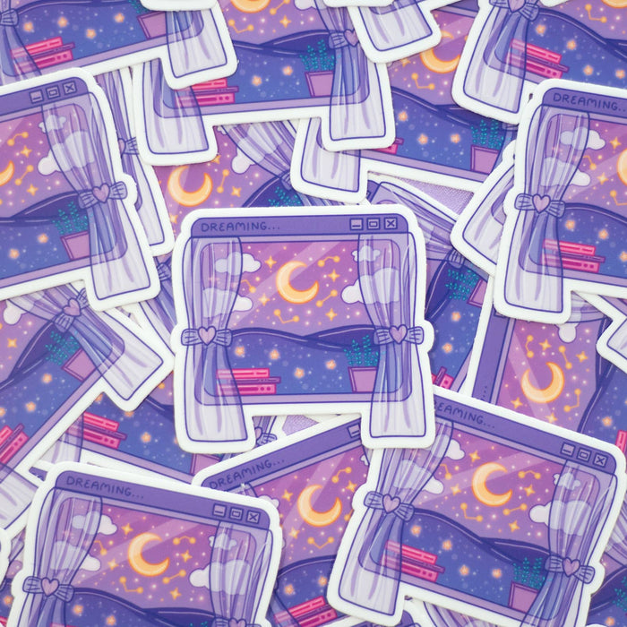 Dreaming Window Vinyl Sticker
