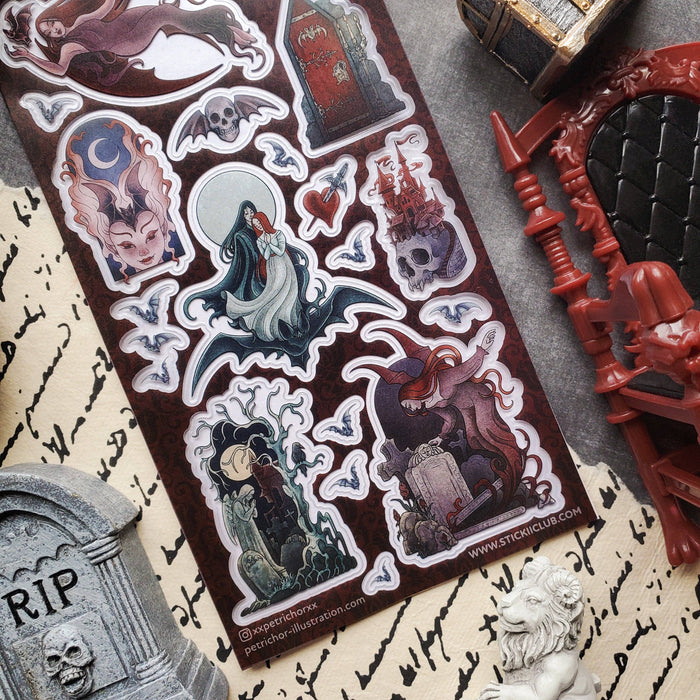 Vampiric Devotion Sticker Sheet